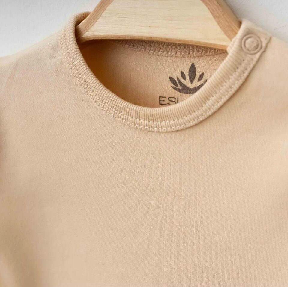 Eslenza Baby Organik 2'li Tulum 0049 Bej