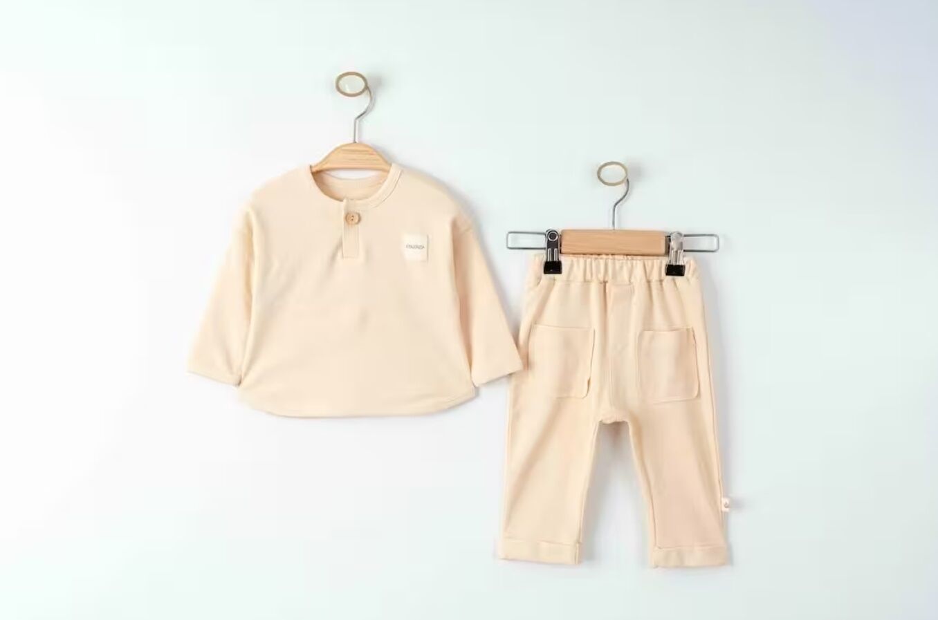 Eslenza Baby 2'Li Takım 0023 Bej