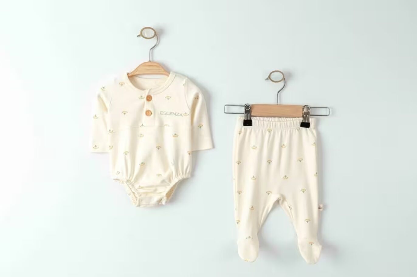 Eslenza Baby Zıbın Takım 0002 Bej