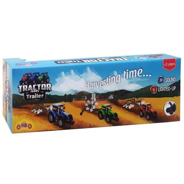 Ayatoys Pilli Pulluklu Traktör 40333