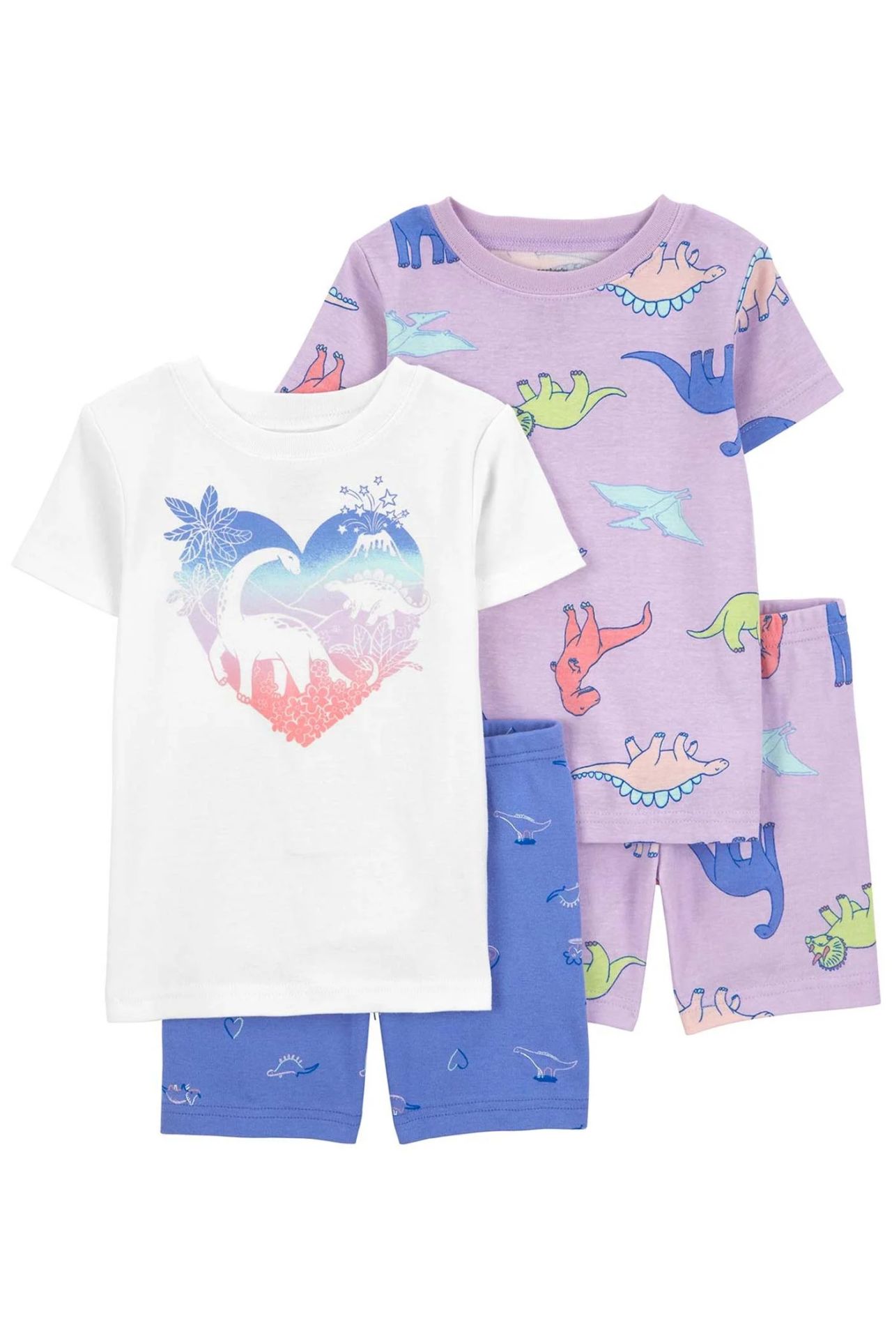 Carter's Kız Bebek Pijama Set 4'lü 1Q514810 Karışık Renkli