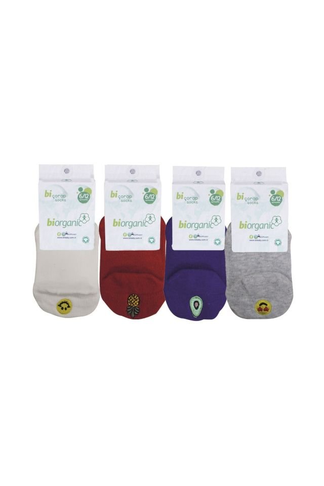 Bibaby Biorganic Sneakers Cute Çorap 68388 Mavi
