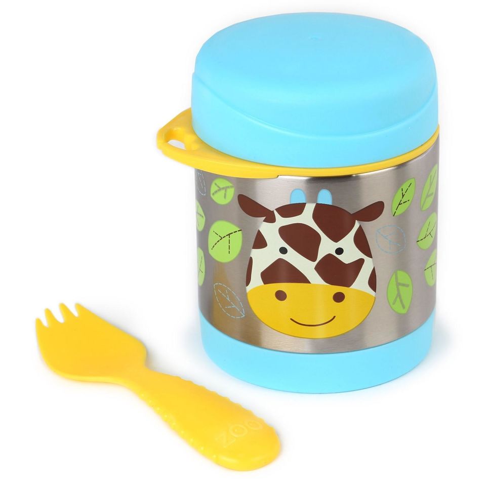 Skip Hop Zoo Paslanmaz Çelik Termos 325 ml Zürafa