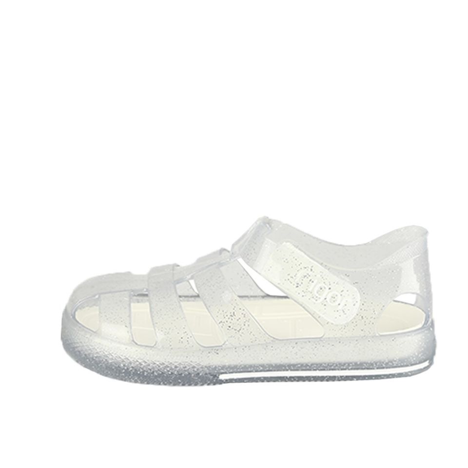 Igor Star Glitter Sandalet S10265 Purpurina Transparente