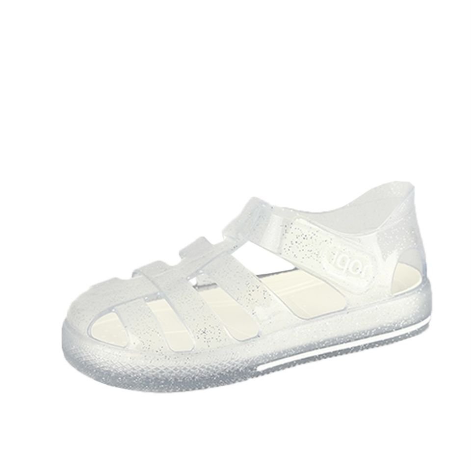 Igor Star Glitter Sandalet S10265 Purpurina Transparente