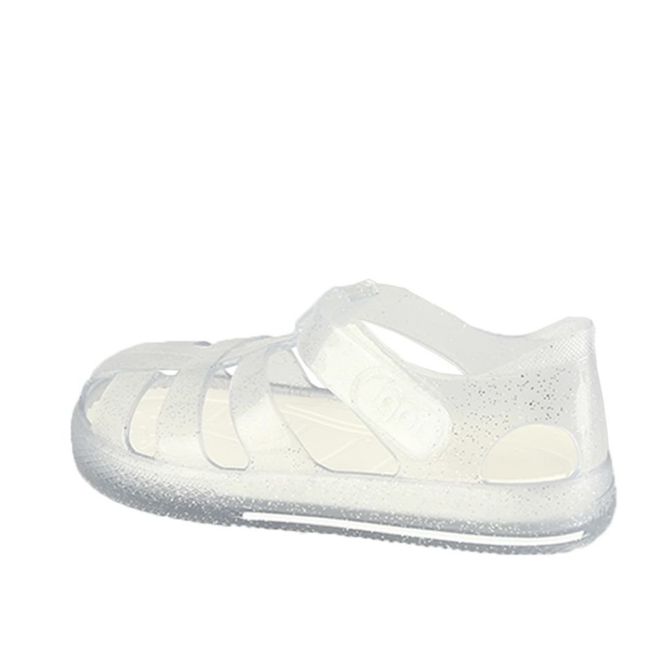 Igor Star Glitter Sandalet S10265 Purpurina Transparente
