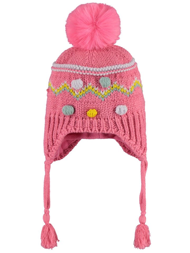 Kitti Atkı Bere Eldiven Takım 1-4 Yaş 2316001 Koyu Pembe