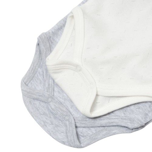 Bibaby Jakarlı 2'Li Atlet Body 56992 Grimelanj Ekru