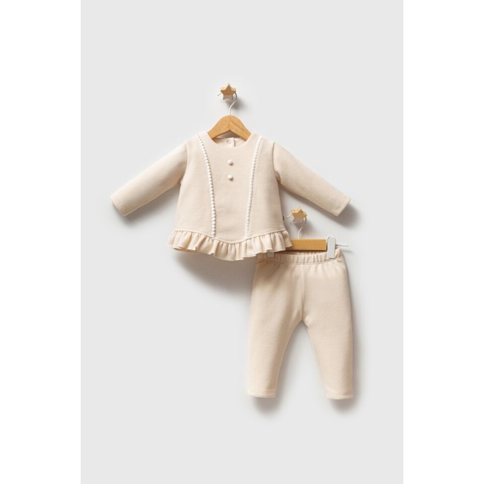 Tongs Baby Lace Dreams 2'li Takım 5660 Ekru