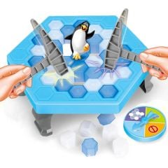 Buz Tuzağı Zeka ve Strateji Oyunu Penguen Düşürmeli