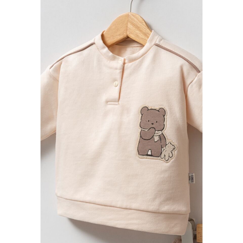 Tongs Baby Grizly Bear 2'li Takım 9005 Bej