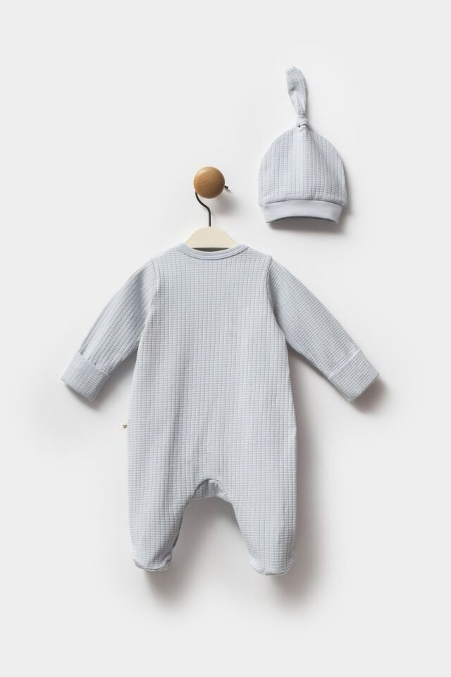 Moi Noi Galaxy Şapkalı Tulum MNB1244 Gri