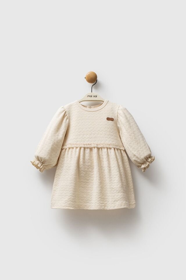 Moi Noi Elbise MNB8040 Bej