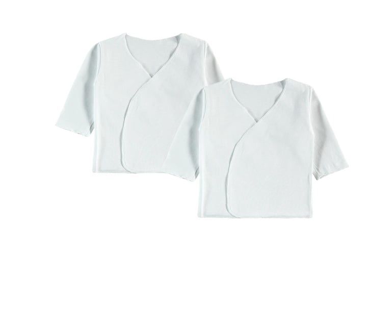 Bibaby Biorganic Basic 2'Li İç Zıbın 73308 Beyaz