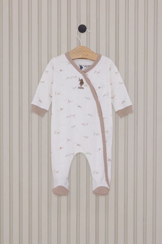 U.S Polo Bebek Tulum USB2019 Krem