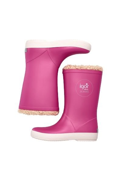 İgor Splash Nautico Borreguito Yağmur Çizmesi W10207 Fucsia