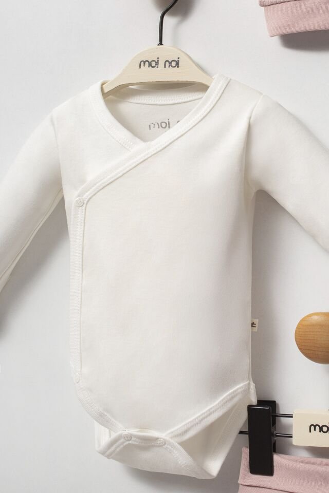 Moi Noi Şapkalı Badi Pantolon Takım MNB5345 Mürdüm