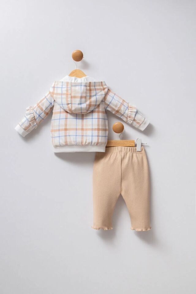 U.S Polo Bebek 3'Lü Takım USB2382 Beyaz