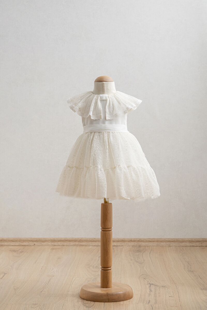 Tongs Baby Bebek Elbise 3941 Ekru