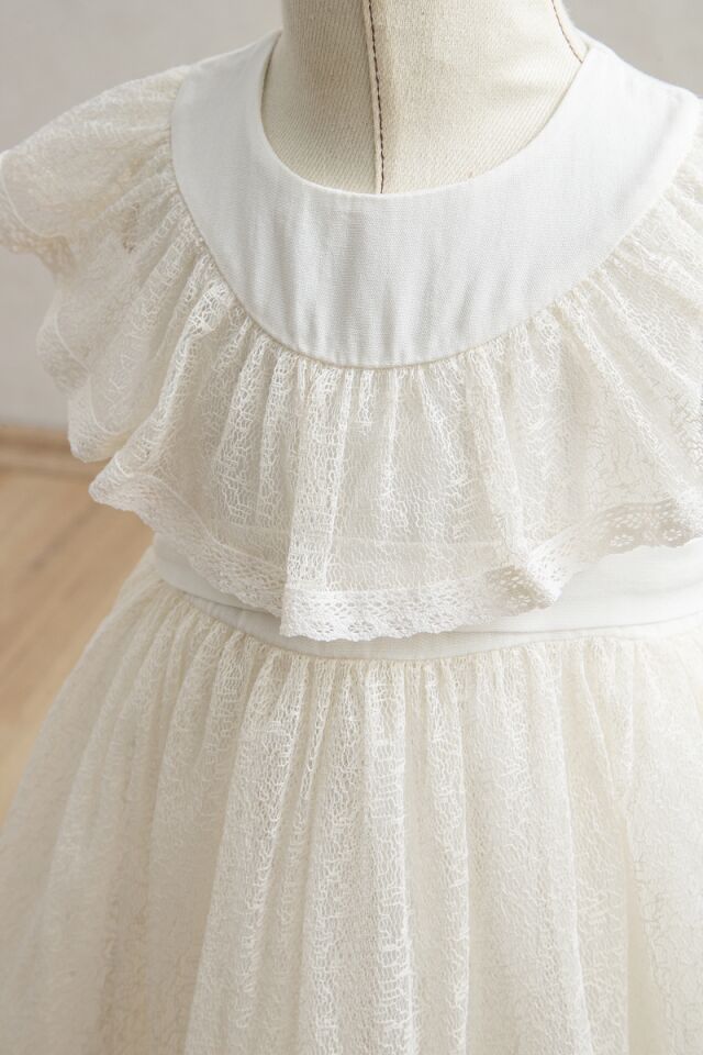 Tongs Baby Bebek Elbise 3942 Ekru