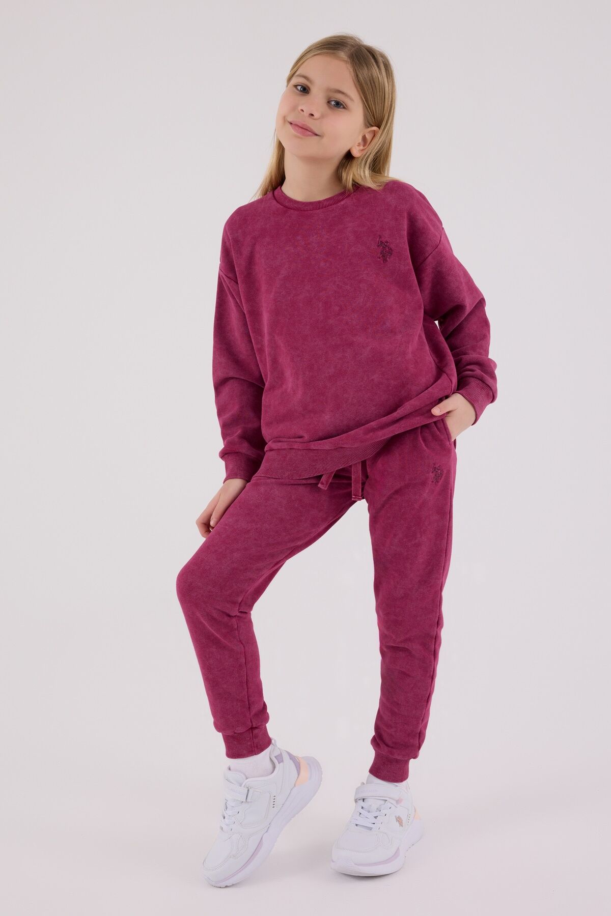 U.S. Polo Assn Eşofman Takımı US2302-4 Fuşya