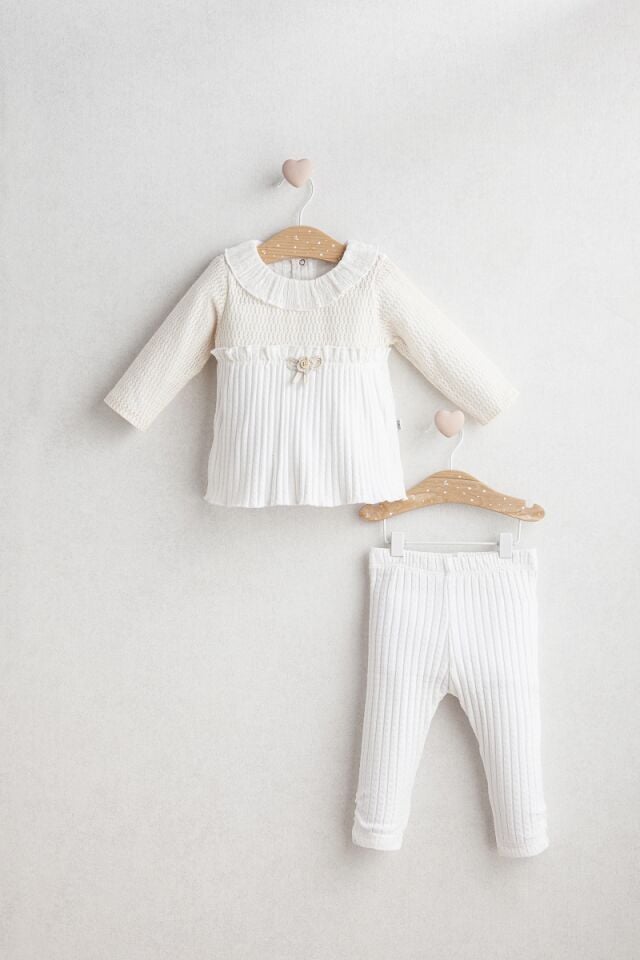 Tongs Baby Daisy Dream 2'Li Takım 5466 Ekru