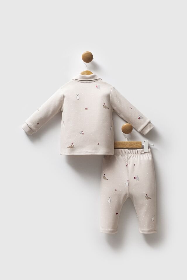 U.S. Polo Assn 2 li Takım USB2532 Bej