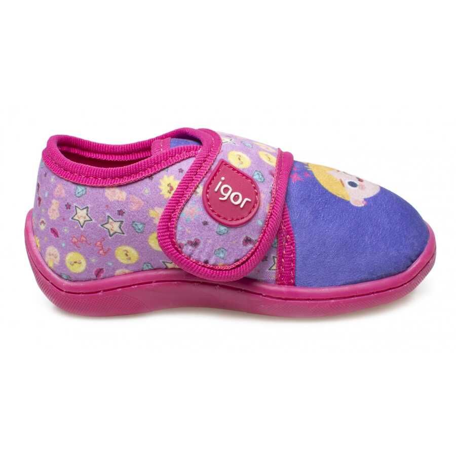 İgor Snoopy Face Panduf W20124 Lilac - Girl