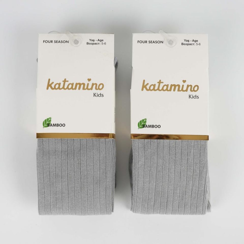 Katamino Beyza Kız Bambu Külotlu 1-5 Yaş K30205 Gri