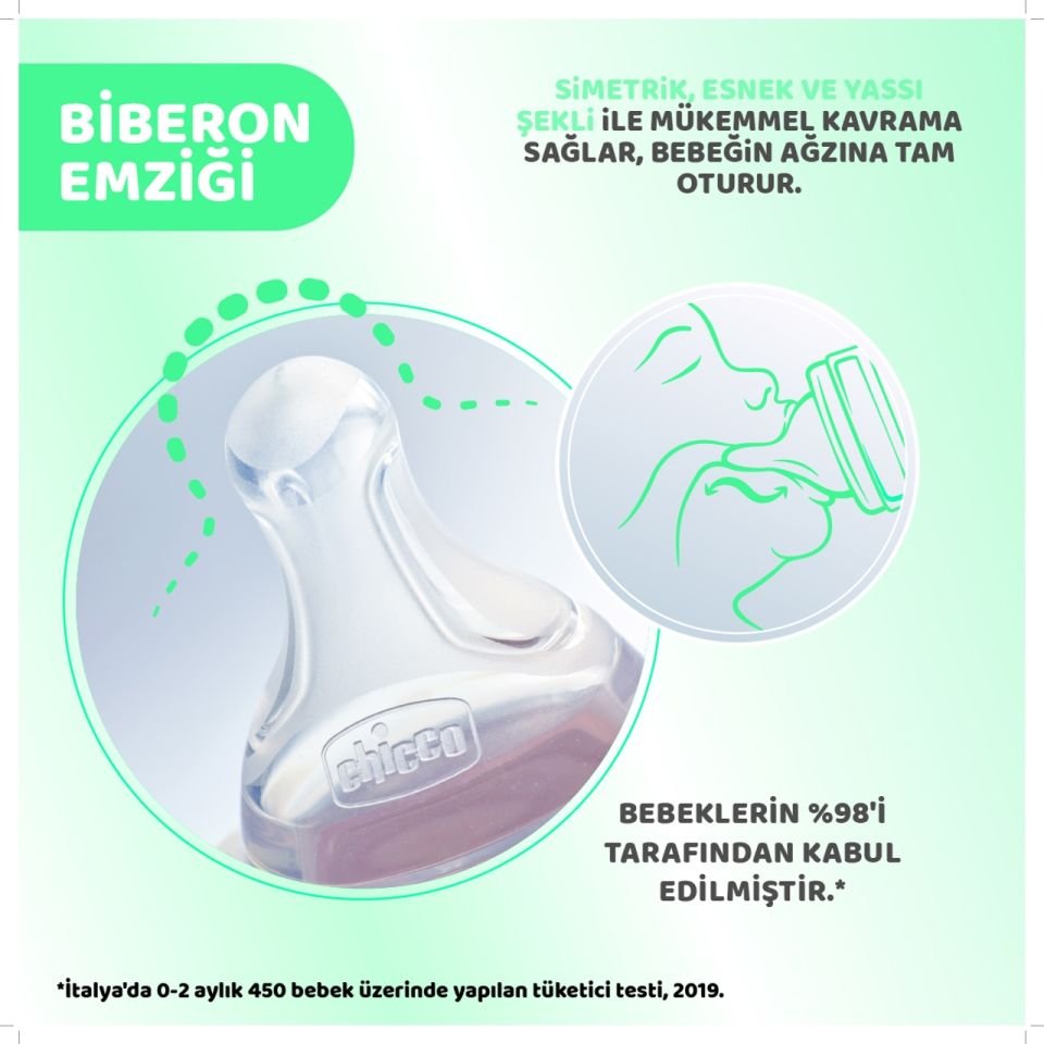 Chicco Perfect 5 Antikolik Biberon PP 300 ml Boy