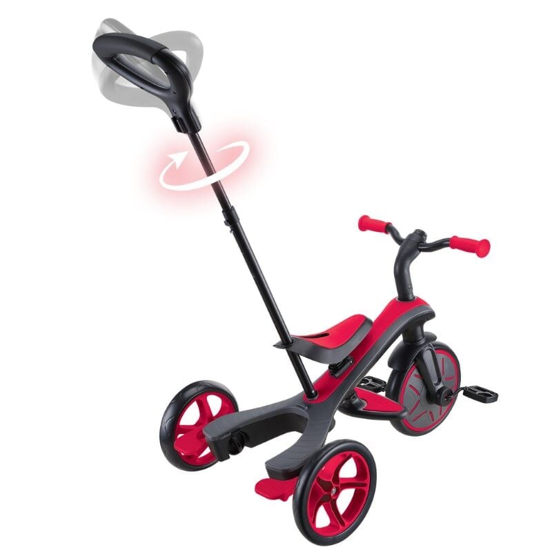 Globber Explorer 4in1 Trike Bisiklet Kırmızı