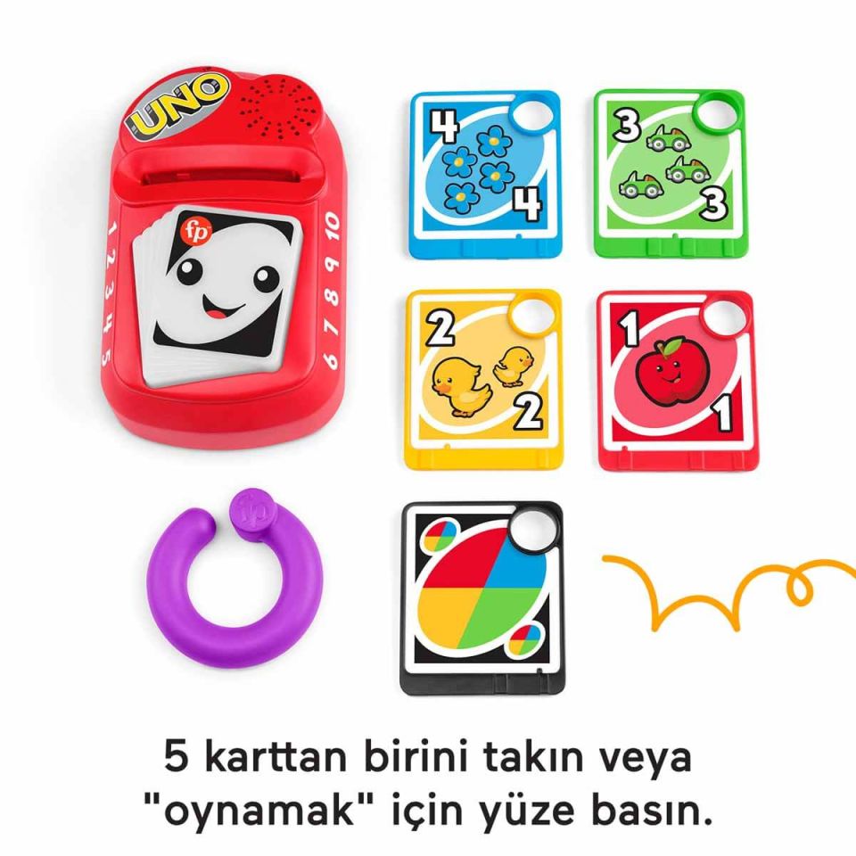 Fisher Price Saymayı Ve Renkleri Öğreten Uno HWH16