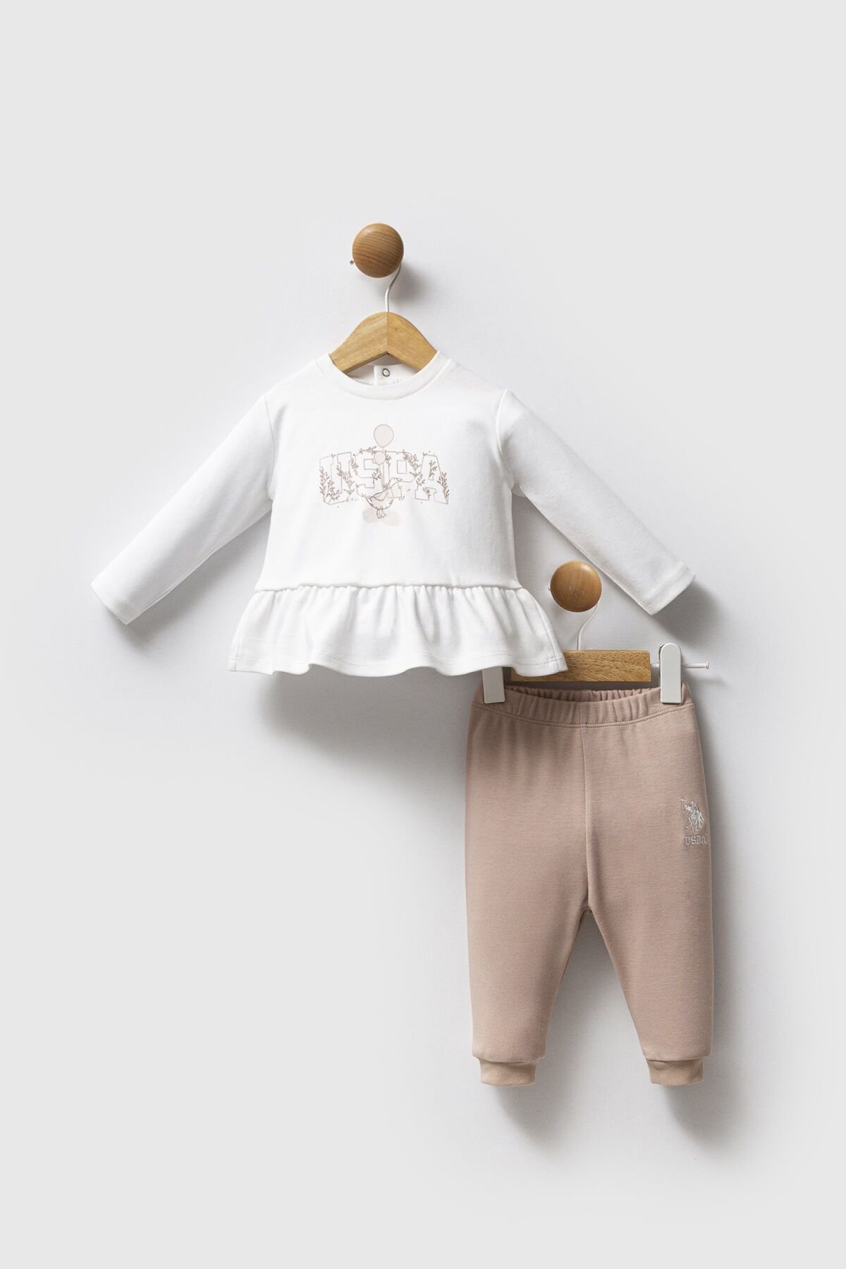 U.S. Polo Assn 2 li Takım USB2709 Beyaz