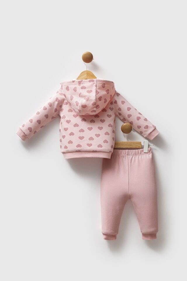 U.S. Polo Assn 3'lü Takım USB2712 Açık Pembe