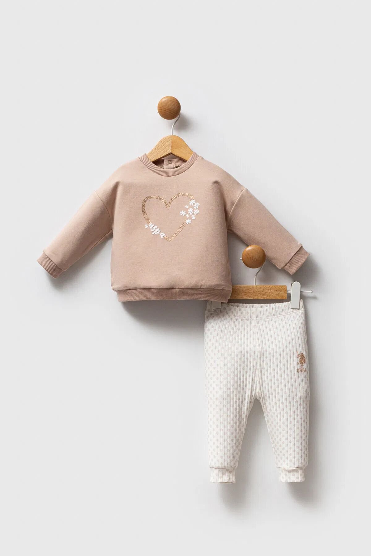 U.S. Polo Assn 2 li Takım USB2721 Biscuit