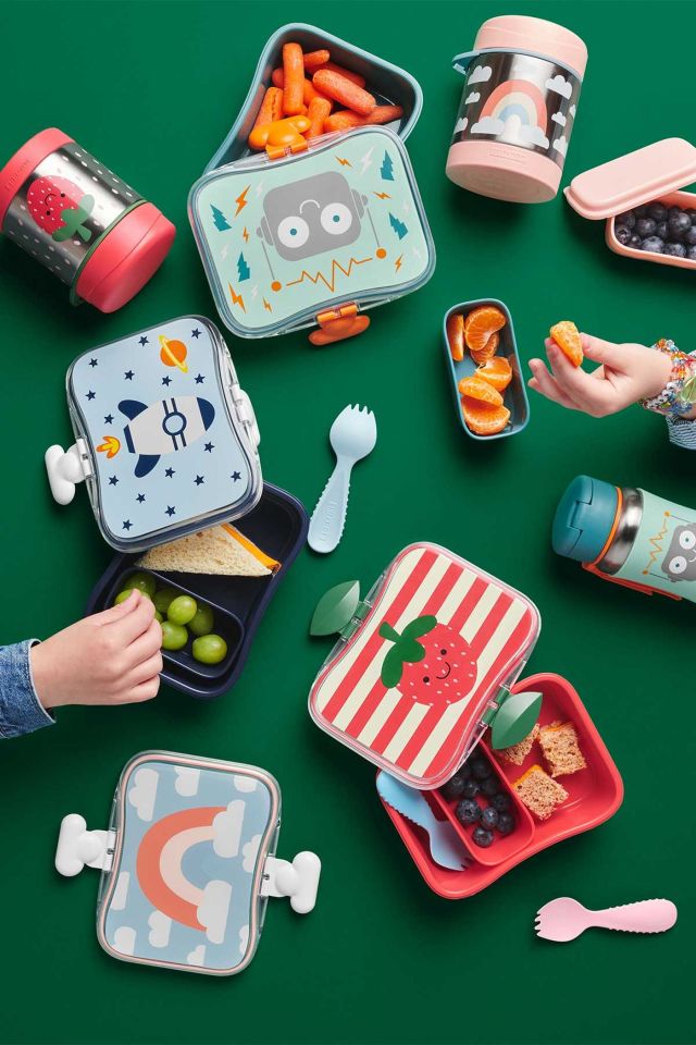 Skip Hop Zoo Paslanmaz Çelik Termos 325 ml Robot