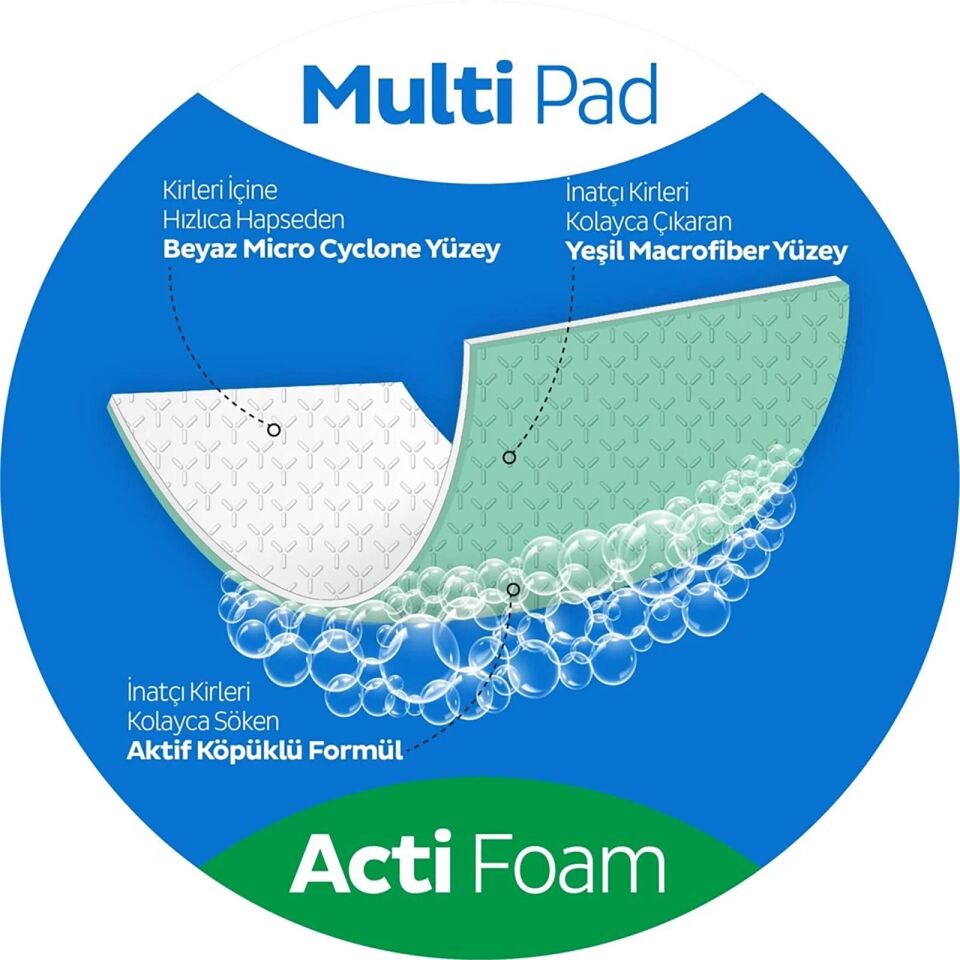 Sleepy Yüzey Temizlik Havlusu 30 Adet Kireç Çözücü