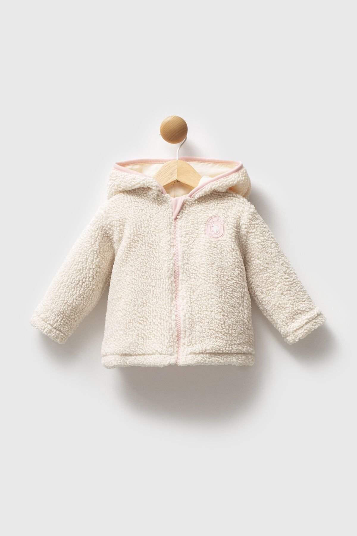 U.S. Polo Assn Bebek Mont USB2776 Ekru