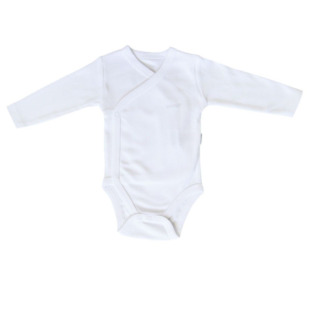 Bebengo BU4022 Basic Kravuze Uzun Kol Body Beyaz