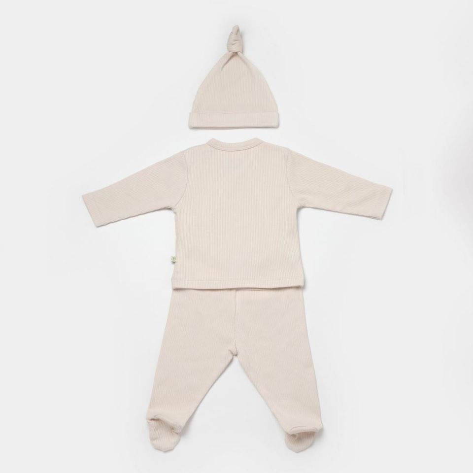 Bibaby Biorganic Modal Nature Relax 3\'Lü Set 73324 Bej