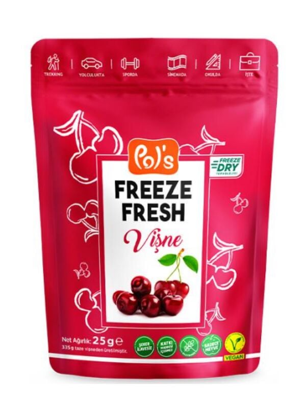 Pol’s Freeze Fresh Vişne 20 Gr