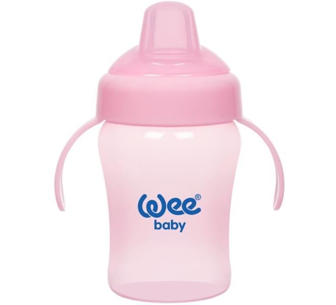 Wee Baby Colorful Akıtmaz Kulplu Antikolik Bardak 240 ml 775