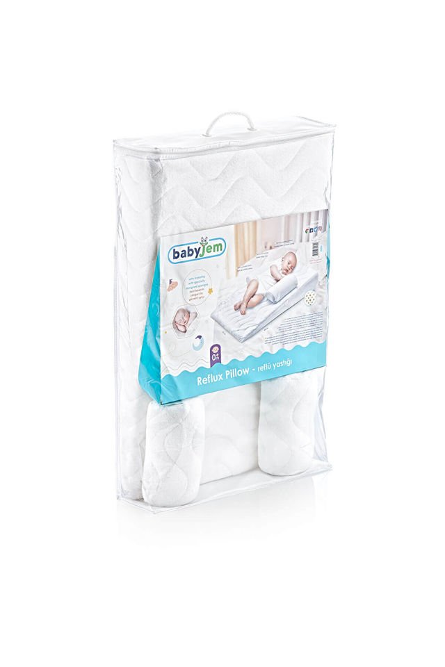 BabyJem Bebek Reflü Yastığı 132 Beyaz