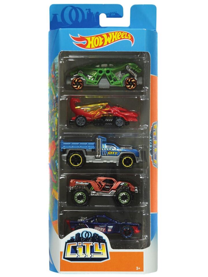 Hot Wheels Araba Seti 5li 1806