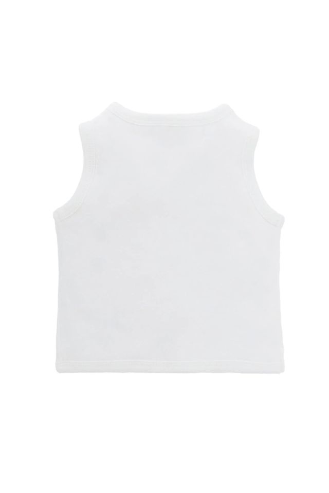 Minycenter Unisex Bebek Yelek 24U005 Karışık Renkli