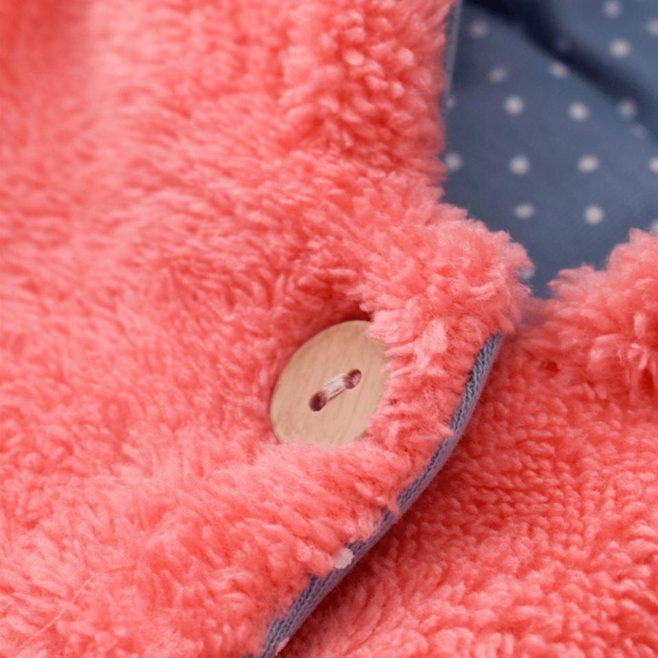 Bibaby Biorganic Wild Flowers Welsoft Hırka 61453 Coral