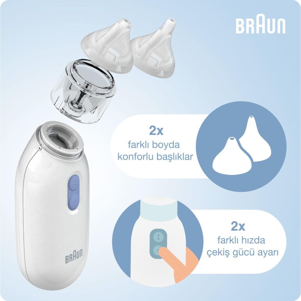 Braun BNA100 Burun Aspiratörü Temizleyici
