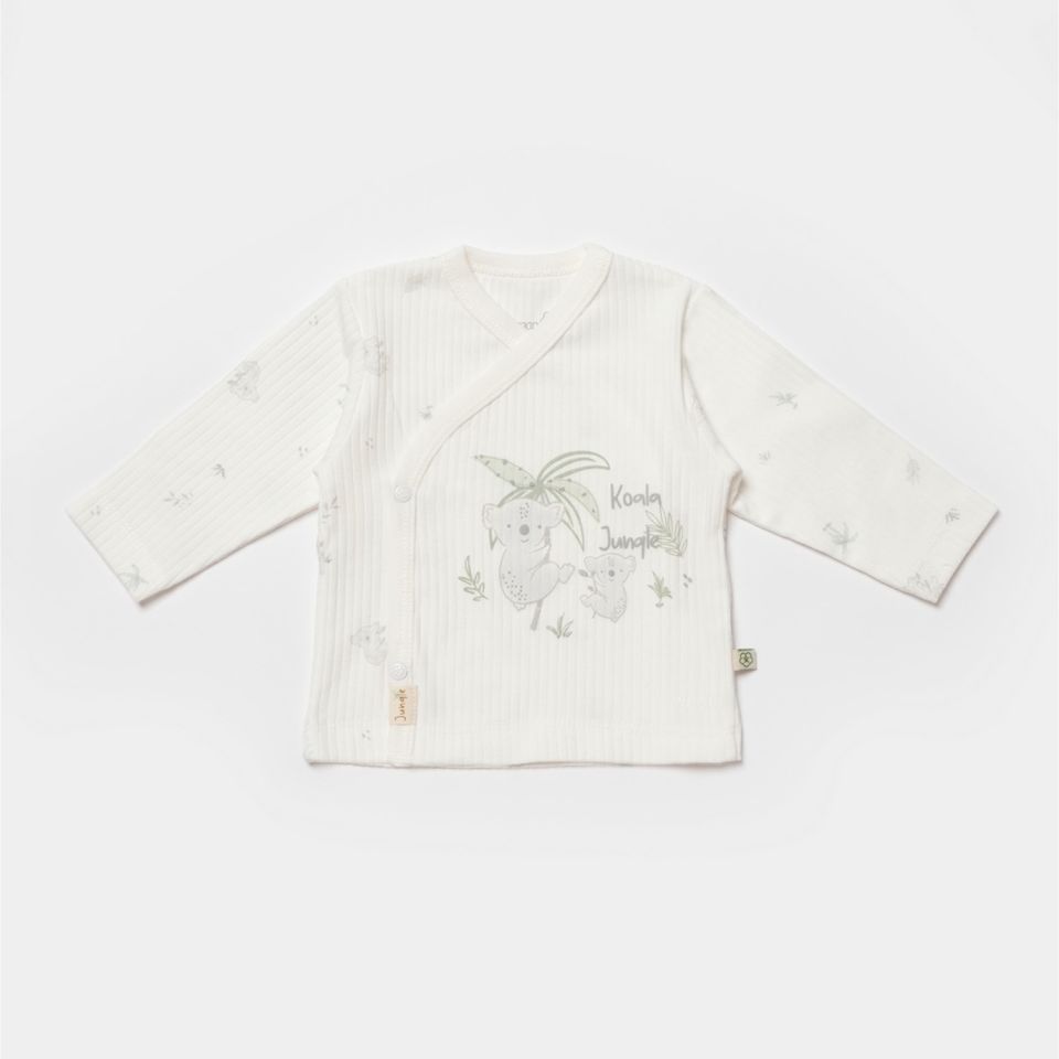 Bibaby Biorganic Koala Jungle 5'Li Hastane Çıkış Seti 62325 Gri