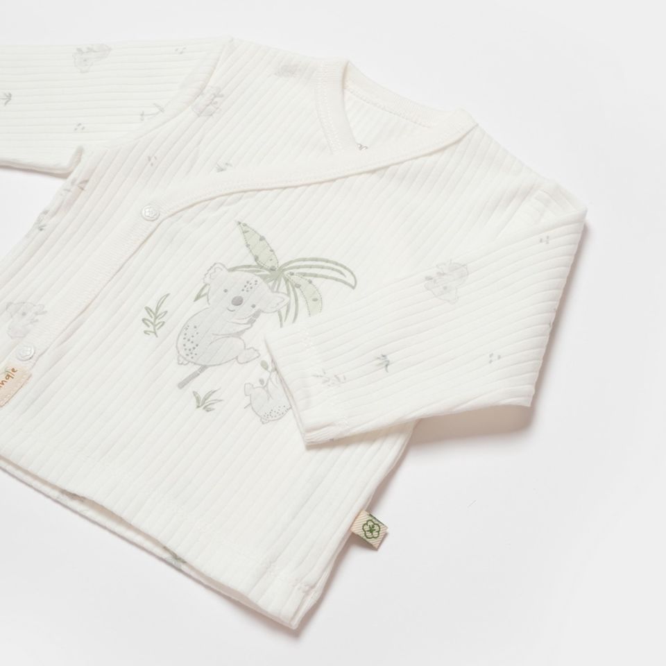 Bibaby Biorganic Koala Jungle 5'Li Hastane Çıkış Seti 62325 Gri