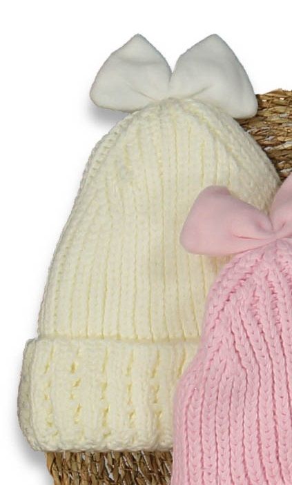 Kitti Bebe Kız Kulaklı Bere (1-4 Yaş) K24120-05 Krem